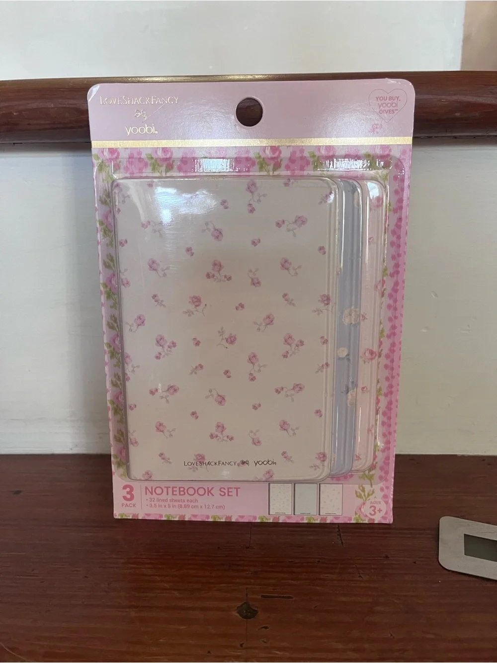 LoveShackFancy x Target - Yoobi 3pk Mini Journals